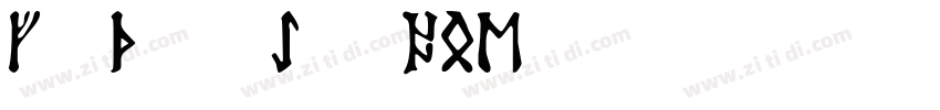 Futhark AOE字体转换